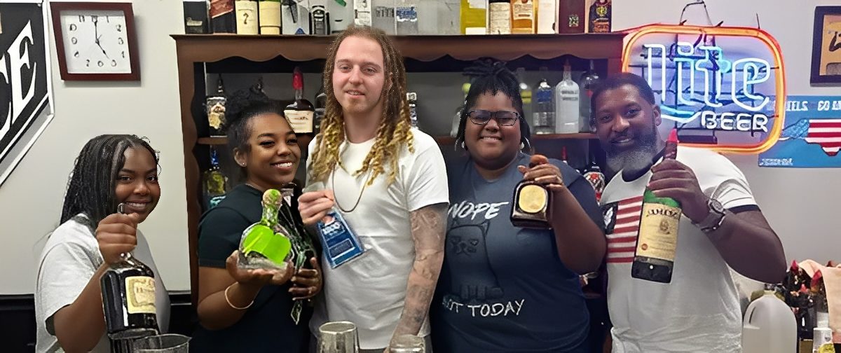 Local bartending classes in Savannah GA real bar setup