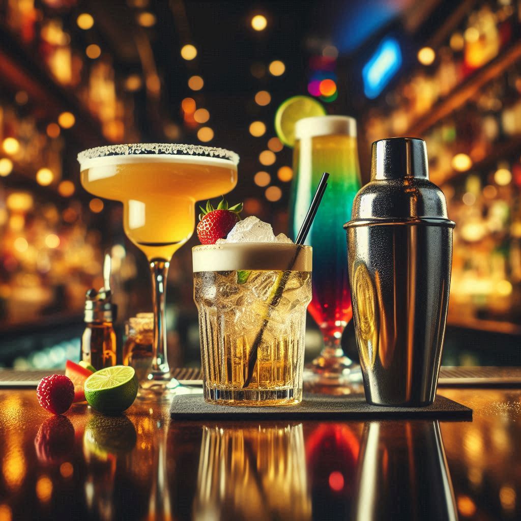 Savannah bartending school hands-on bar training setup